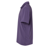 Adidas Men's Ultimate365 Solid Polo, Tech Purple, Left Sleeve view
