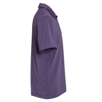 Adidas Men's Ultimate365 Solid Polo, Tech Purple, Right Sleeve view