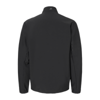 Adidas Men's Wind Resistant Full-Zip Jacket, Black / Black, Back view