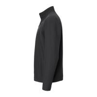 Adidas Men's Wind Resistant Full-Zip Jacket, Black / Black, Left Sleeve view