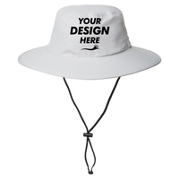 Adidas Sustainable Sun Booney Hat, Grey Two, Front view, Mockup