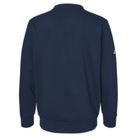 Adidas Unisex Fleece Crewneck Sweatshirt, Collegiate Navy, Back view