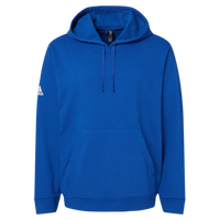 Adidas Unisex Fleece Hooded Sweatshirt, Collegiate Royal, Front view