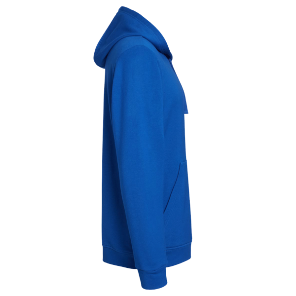 Adidas Unisex Fleece Hooded Sweatshirt, Collegiate Royal, Right Sleeve view