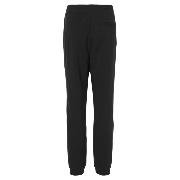 Adidas Unisex Fleece Joggers, Black, Back view