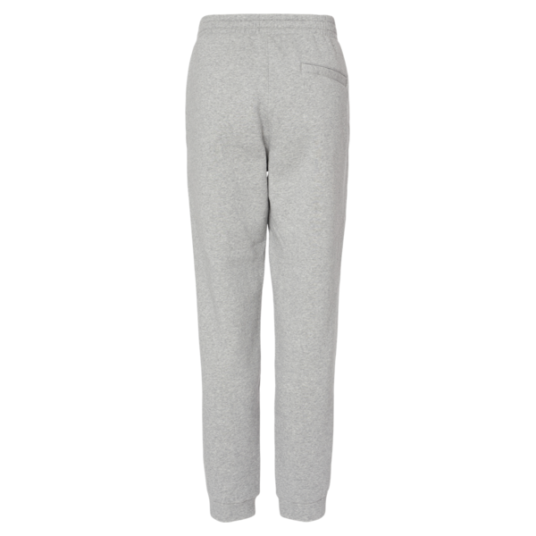 Adidas Unisex Fleece Joggers, Grey Heather, Back view