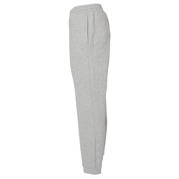 Adidas Unisex Fleece Joggers, Grey Heather, Left Side view