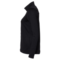 Adidas Women's 3-Stripes Double Knit Full-Zip Jacket, Black / Grey Two, Left Sleeve view