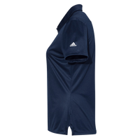 Adidas Women's 3-Stripes Shoulder Polo, Collegiate Navy / White, Left Sleeve view