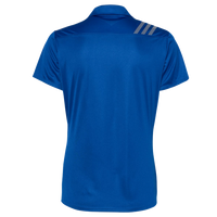 Adidas Women's 3-Stripes Shoulder Polo, Collegiate Royal / Grey Three, Back view