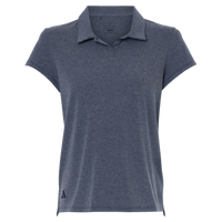 Adidas Women's Blended Polo, Collegiate Navy Melange, Front view