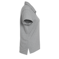 Adidas Women's Blended Polo, Grey Three Melange, Right Sleeve view