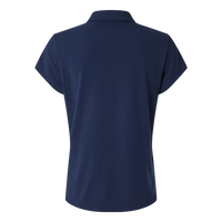 Adidas Women's Blended Polo, Solid Collegiate Navy, Back view