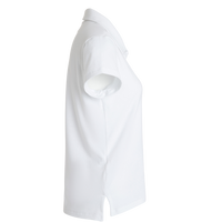 Adidas Women's Blended Polo, Solid White, Right Sleeve view