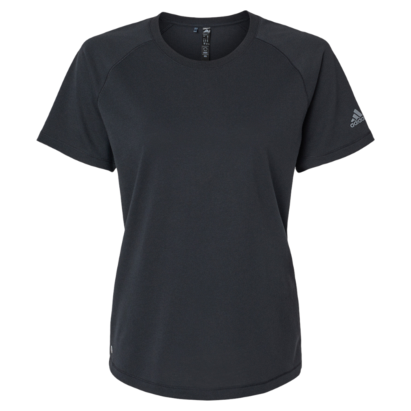 Adidas Women's Blended T-Shirt, Black, Front view