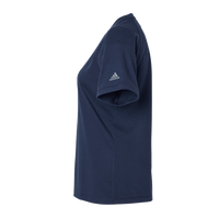 Adidas Women's Blended T-Shirt, Collegiate Navy, Left Sleeve view