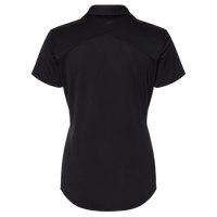 Adidas Women's Floating 3-Stripes Polo, Black / White, Back view