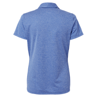 Adidas Women's Heathered Polo, Collegiate Royal Melange, Back view
