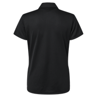 Adidas Women's Micro Piqué Polo, Black, Back view