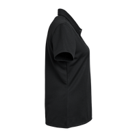 Adidas Women's Micro Piqué Polo, Black, Right Sleeve view