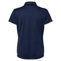 Adidas Women's Micro Piqué Polo, Collegiate Navy, Back view