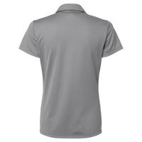 Adidas Women's Micro Piqué Polo, Grey Three, Back view