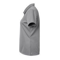 Adidas Women's Micro Piqué Polo, Grey Three, Left Sleeve view