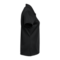 Adidas Women's Performance Piqué Polo, Black, Right Sleeve view