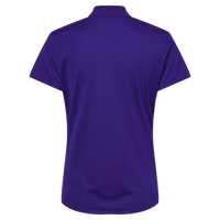 Adidas Women's Performance Piqué Polo, Collegiate Purple, Back view