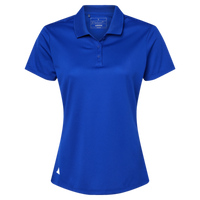 Adidas Women's Performance Piqué Polo, Collegiate Royal, Front view