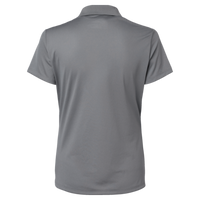 Adidas Women's Performance Piqué Polo, Grey Three, Back view