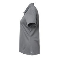 Adidas Women's Performance Piqué Polo, Grey Three, Left Sleeve view