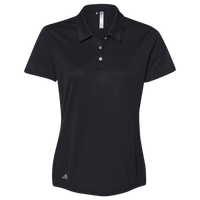 Adidas Women's Performance Polo, Black, Front view