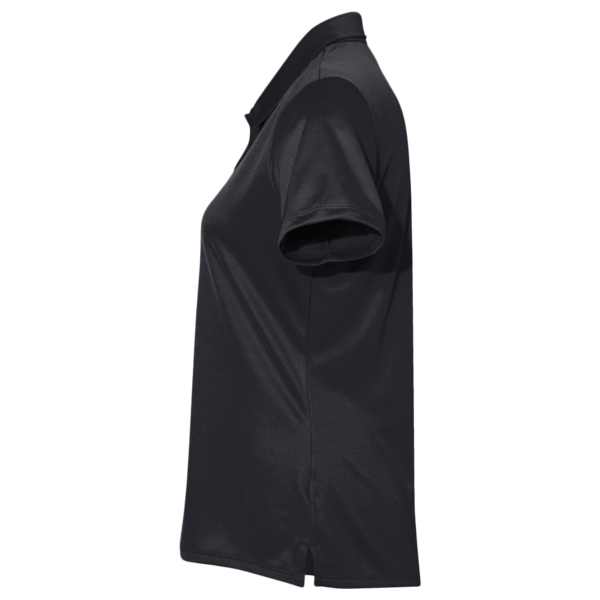 Adidas Women's Performance Polo, Black, Left Sleeve view