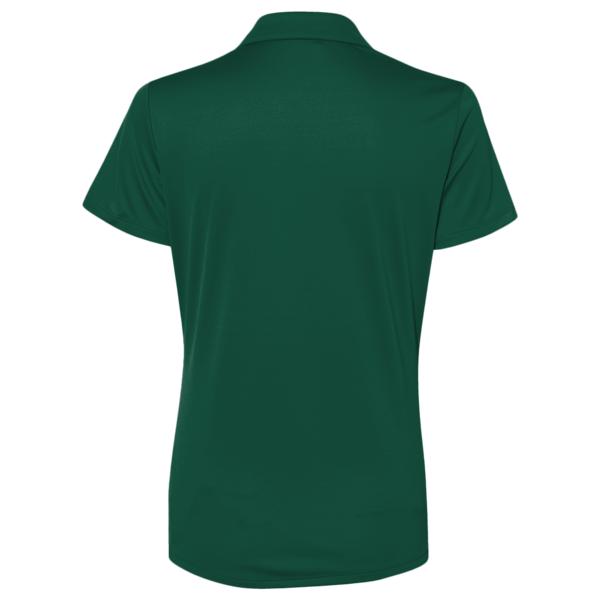 Adidas Women's Performance Polo, Collegiate Green, Back view