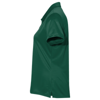 Adidas Women's Performance Polo, Collegiate Green, Left Sleeve view