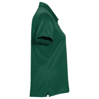 Adidas Women's Performance Polo, Collegiate Green, Right Sleeve view