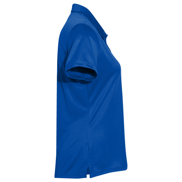Adidas Women's Performance Polo, Collegiate Royal, Right Sleeve view