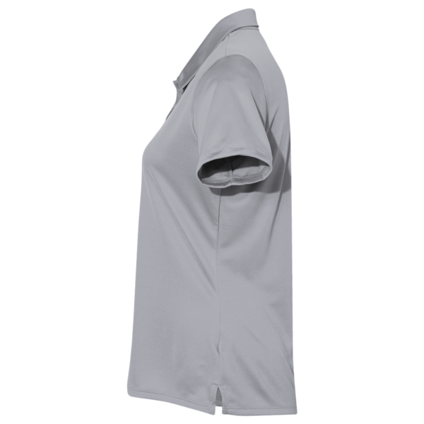 Adidas Women's Performance Polo, Grey Three, Left Sleeve view