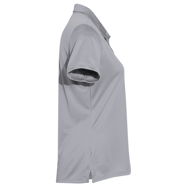 Adidas Women's Performance Polo, Grey Three, Right Sleeve view