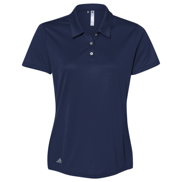 Adidas Women's Performance Polo, Navy, Front view