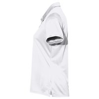 Adidas Women's Performance Polo, White, Left Sleeve view