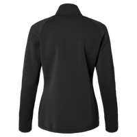 Adidas Women's Spacer Quarter-Zip Pullover, Black, Back view