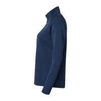 Adidas Women's Spacer Quarter-Zip Pullover, Collegiate Navy, Left Sleeve view