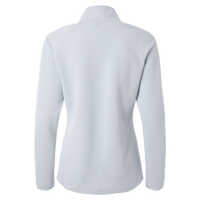 Adidas Women's Spacer Quarter-Zip Pullover, Halo Blue, Back view