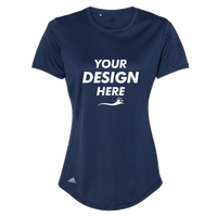 Adidas Women's Sport T-Shirt, Collegiate Navy, Front view, Mockup
