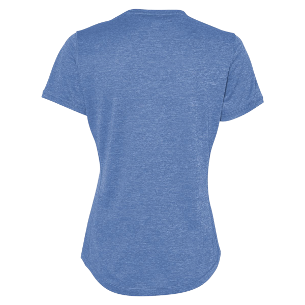 Adidas Women's Sport T-Shirt, Collegiate Royal Heather, Back view