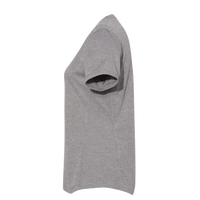Adidas Women's Sport T-Shirt, Grey Three Heather, Left Sleeve view