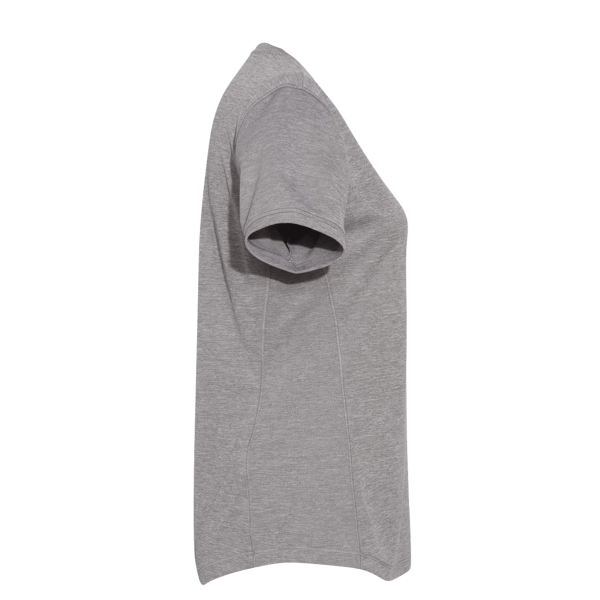 Adidas Women's Sport T-Shirt, Grey Three Heather, Right Sleeve view
