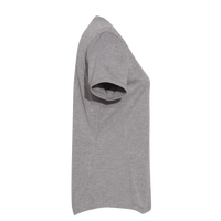 Adidas Women's Sport T-Shirt, Grey Three Heather, Right Sleeve view